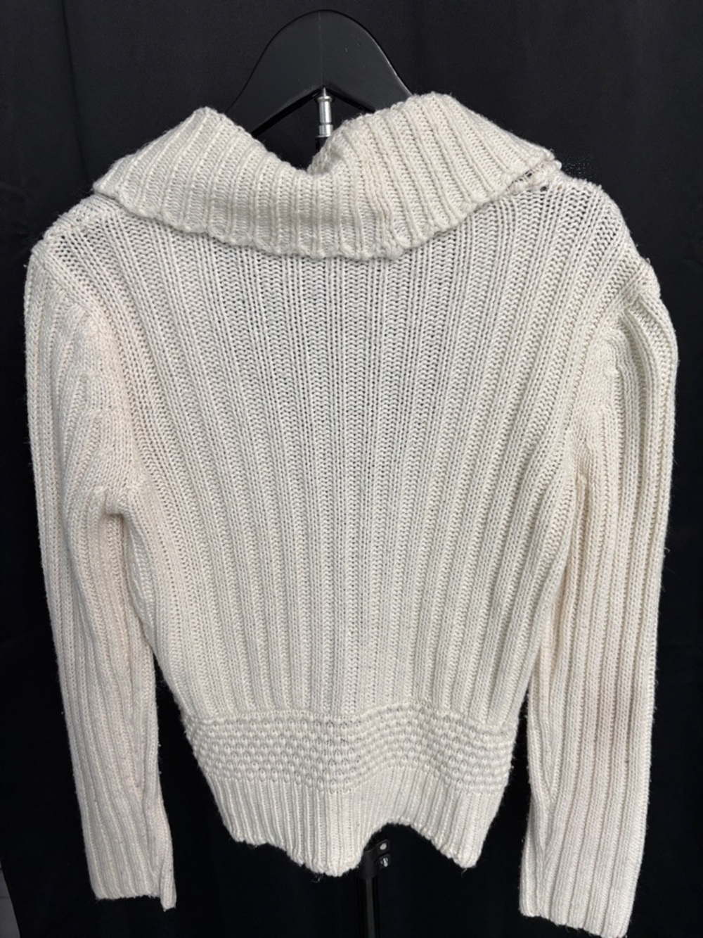 🖤Rue 21 Cream Cable-Knit Shawl-Collar Cardigan🖤 - Picture 4 of 4